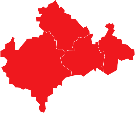 Karte des Landkreises